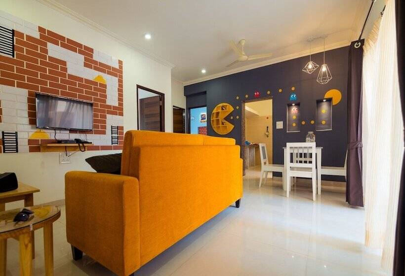 펜션 Nostalgic 2bhk Abode In Siolim, Goa