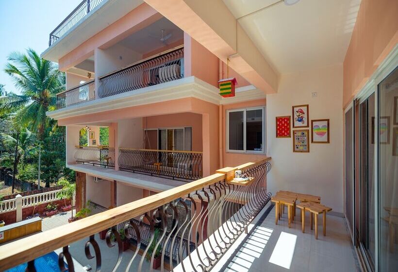 펜션 Nostalgic 2bhk Abode In Siolim, Goa