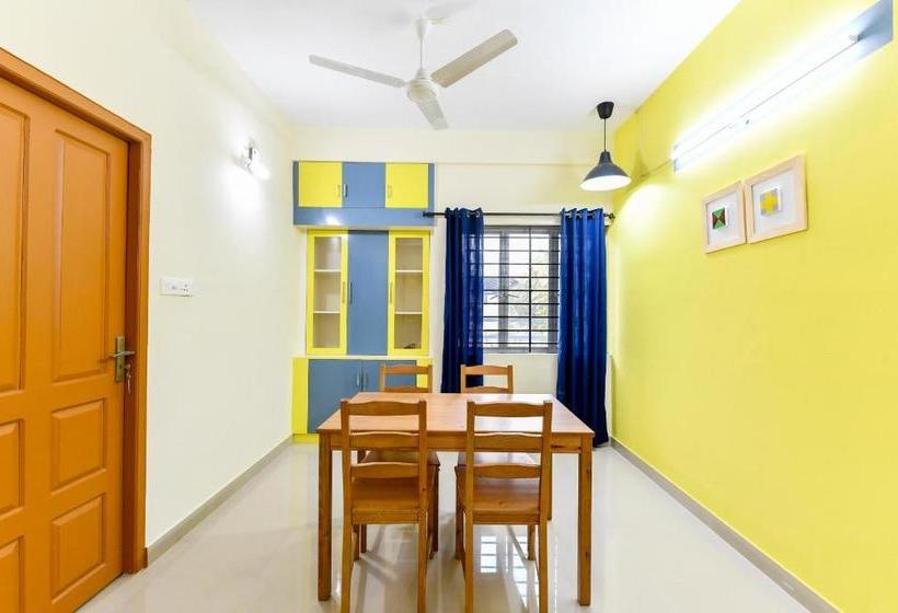 膳宿费 Spacious 1bhk Near Lulu Malledapally Kochi