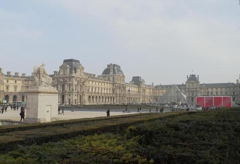 بنسيون Chambre D Hôte : Louvre Elegant Apt Suite