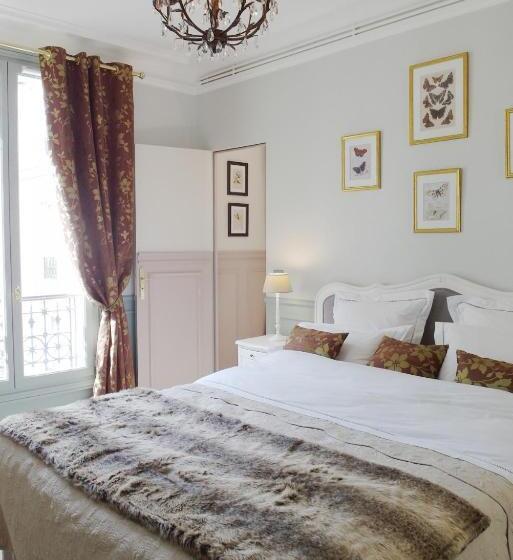 بنسيون Chambre D Hôte : Louvre Elegant Apt Suite