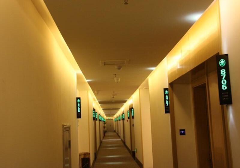 בית מלון כפרי Greentree Inn Zaozhuang High Speed Rail Station Express