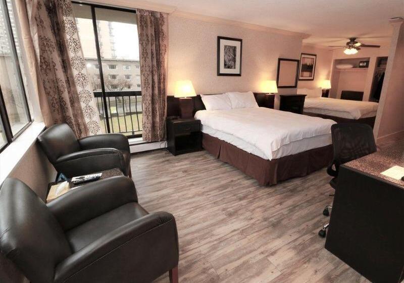 Отель Divya Sutra Suites On Robson Downtown Vancouver