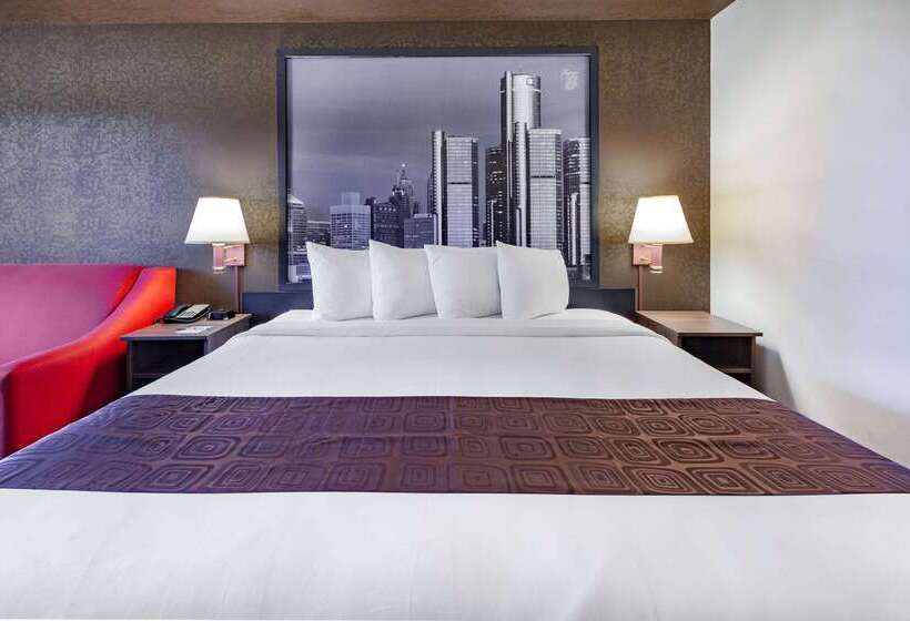 מוטל Super 8 By Wyndham Ambassador Bridge Windsor On