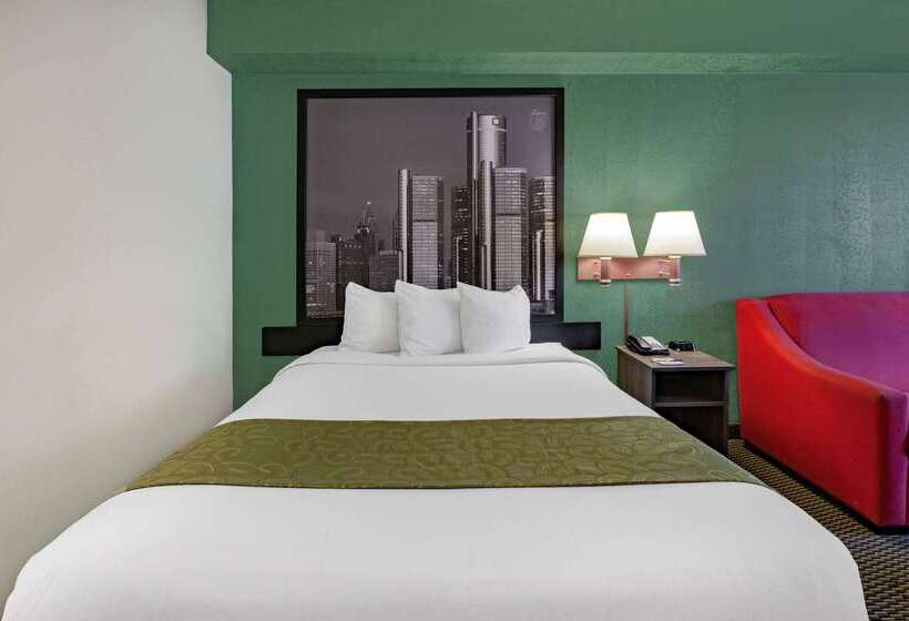 מוטל Super 8 By Wyndham Ambassador Bridge Windsor On