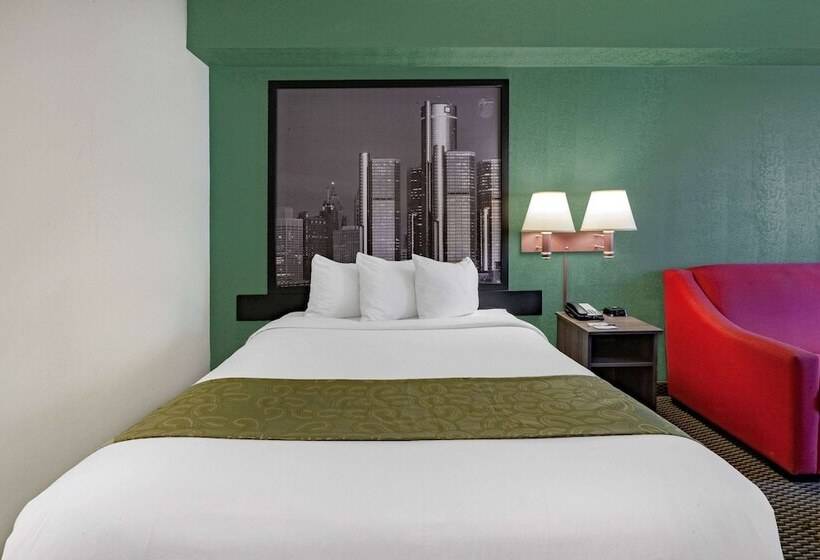 מוטל Super 8 By Wyndham Ambassador Bridge Windsor On