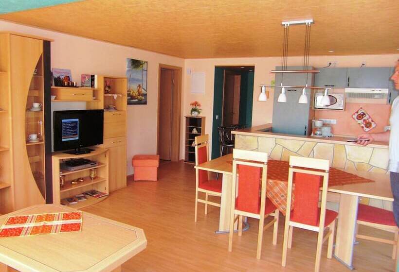 Captivating Apartment In Lichtenhain With Pond