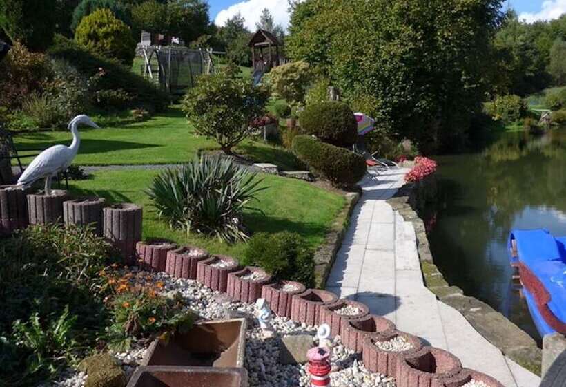 Captivating Apartment In Lichtenhain With Pond