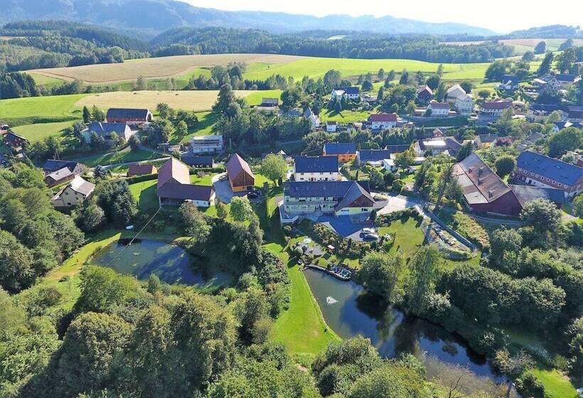 Captivating Apartment In Lichtenhain With Pond