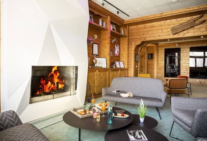 בית מלון כפרי Hôtel Club Mmv Plagne 2000