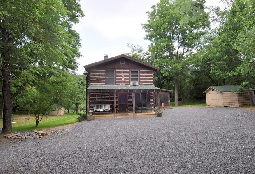 Pondview Cabin Log Cabin Retreat