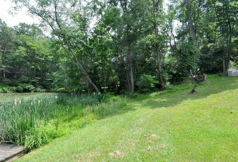 Pondview Cabin   Log Cabin Retreat