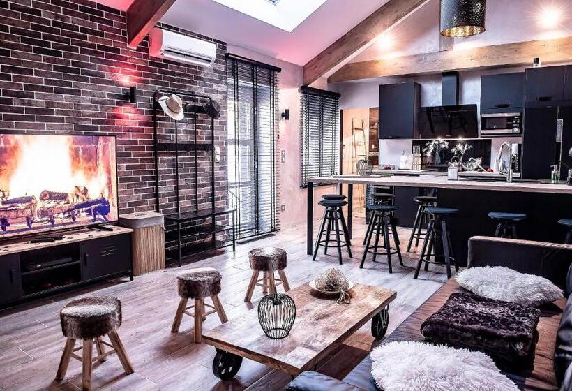 Appart Hotel Glam88 Suites Avec Spa Et Sauna Privatif