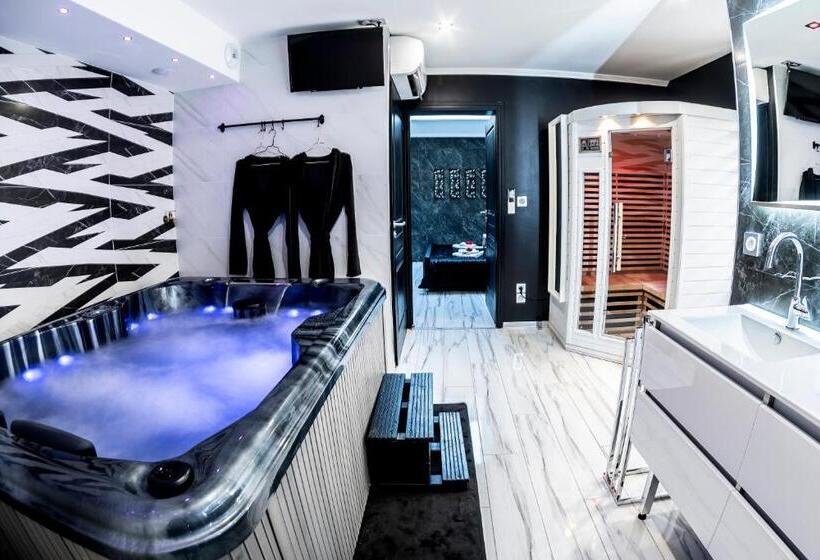 Appart Hotel Glam88 Suites Avec Spa Et Sauna Privatif