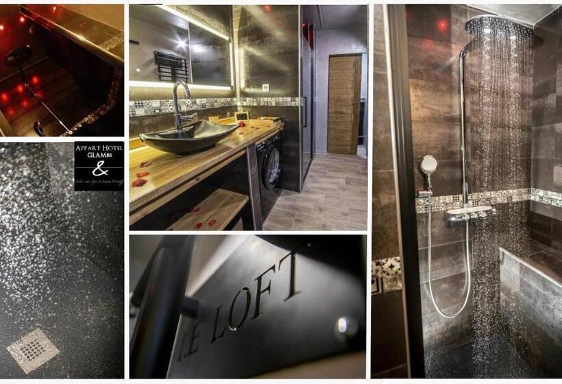 Appart Hotel Glam88 Suites Avec Spa Et Sauna Privatif