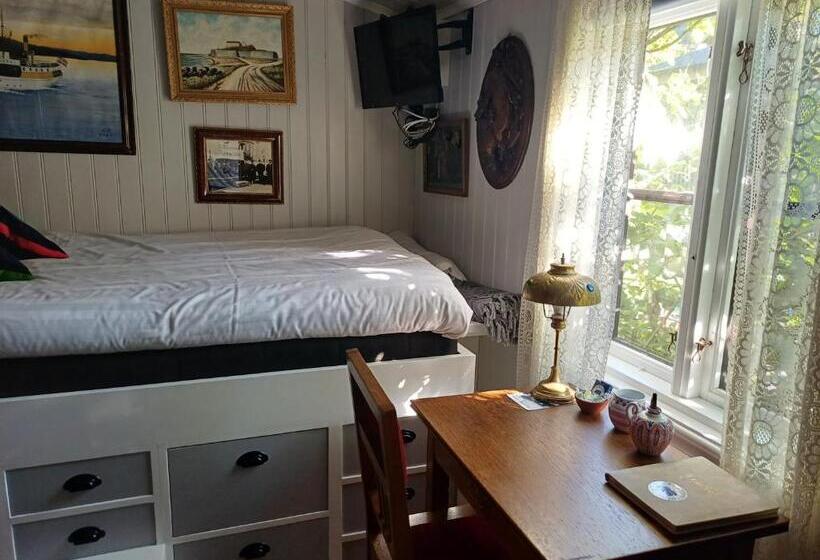 ベッドアンドブレックファースト Flodhästens Husrum & Frukost