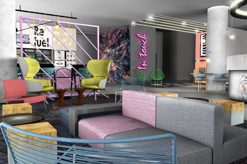 فندق Aloft Birmingham Eastside