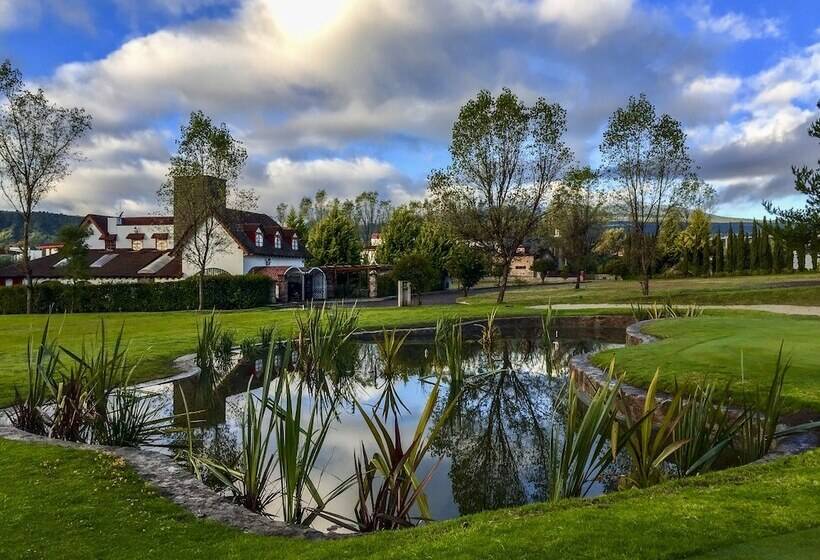 فندق Hacienda Soltepec Suites Campo De Golf