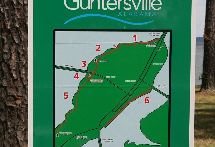 בית מלון כפרי Hampton Inn Guntersville