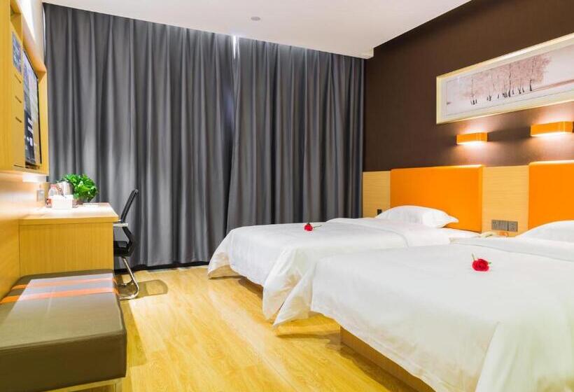 Hotell 7days Premium Deyang Zhongjiang Chengbei Passenger Station Branch