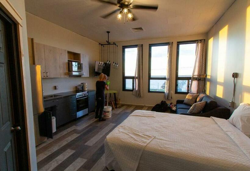 ホテル Lofts Hôtel Gaspésie