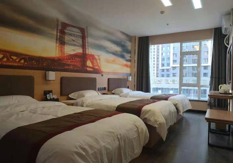 Thank Inn Chain Hotel Lanzhou Chengguan District Jiaojiawan Subway Station