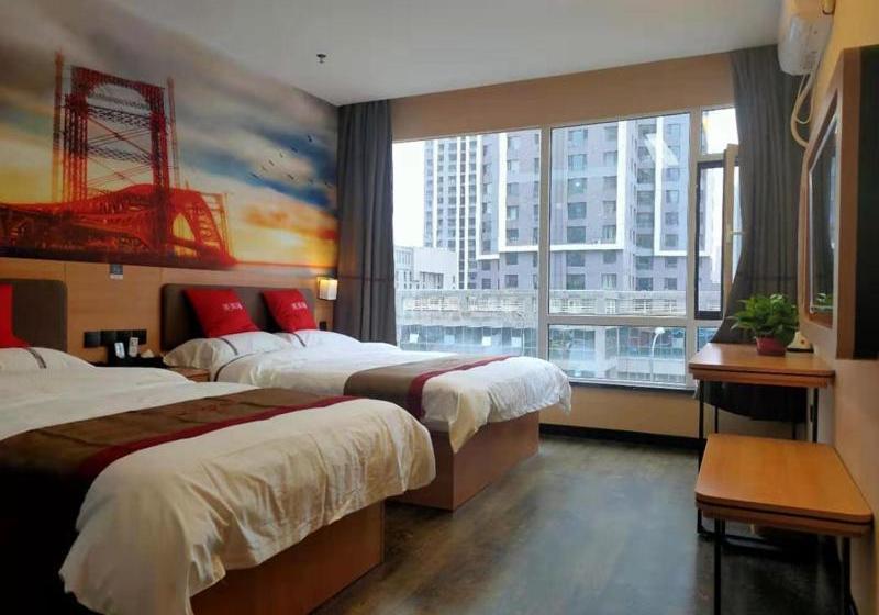 Thank Inn Chain Hotel Lanzhou Chengguan District Jiaojiawan Subway Station