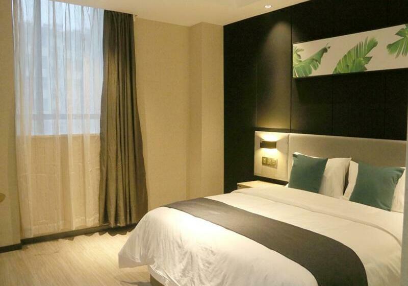 호텔 Up And In Shandong Linyi Lanshan District Taisheng Square