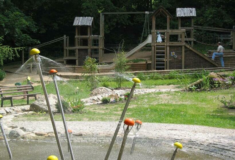 호스텔 Quellenhaus Feengrotten