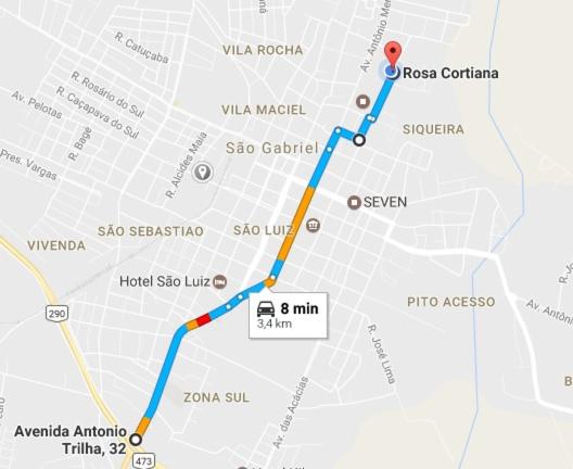 צימר Chácara Rosa Cortiana