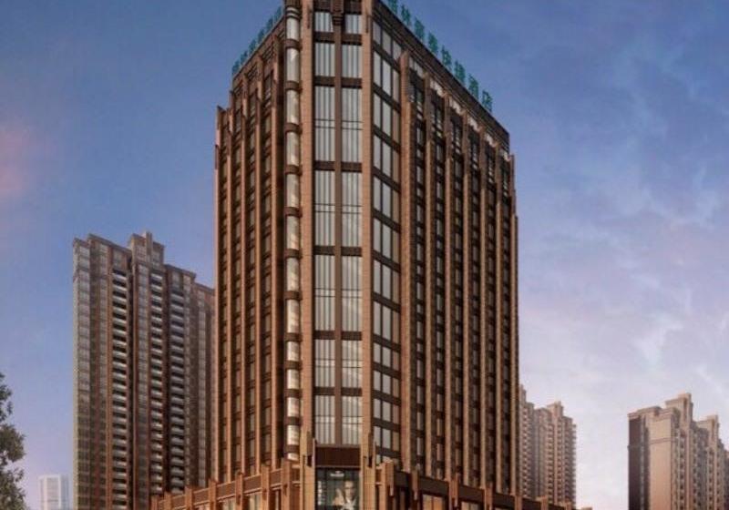 فندق Greentree Inn Jiangsu Xuzhou Peixian Fankuai Road Express