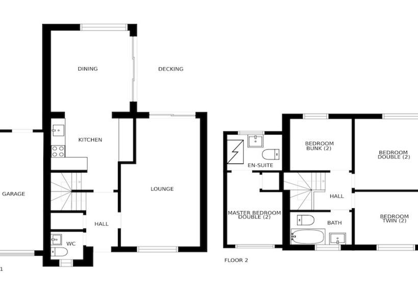 Rockpool Croyde 4 Bedrooms / Sleeps 8