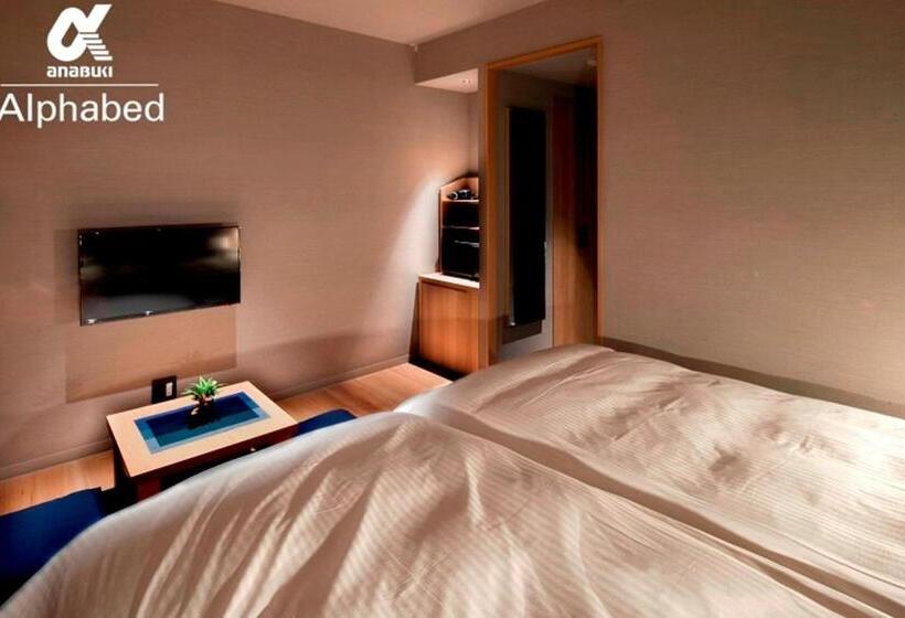 酒店 New Alphabed Inn Takamatsu Station