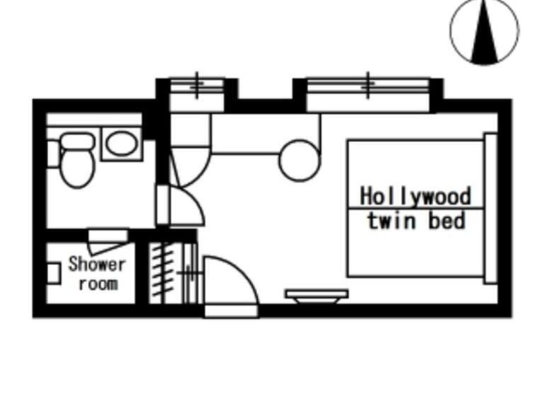 酒店 New Alphabed Inn Takamatsu Station