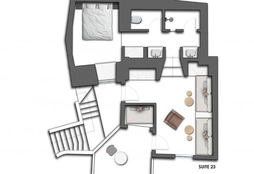 Hôtel Porto Fira Suites