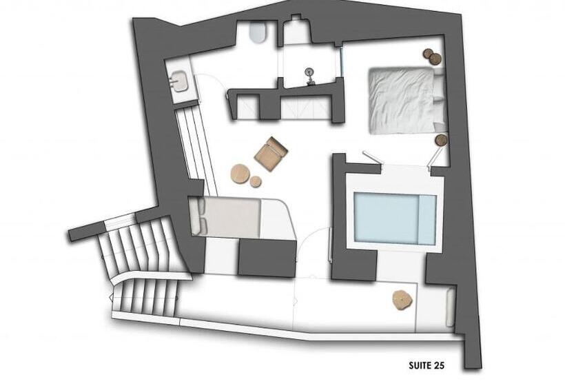 Hôtel Porto Fira Suites