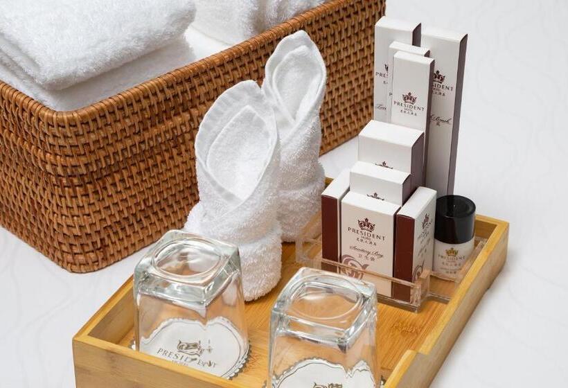 호텔 Zong Tong Da Jiu Dian Guang Zhou Tian He Gang Ding Di Tie Zhan Dian