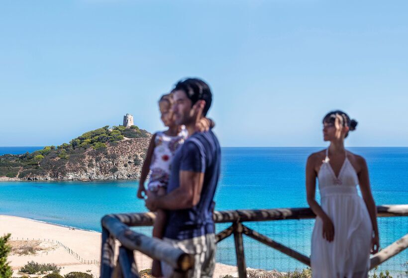 בית מלון כפרי Baia Di Chia Resort Sardinia, Curio Collection By Hilton