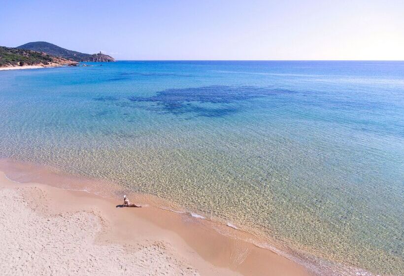 בית מלון כפרי Baia Di Chia Resort Sardinia, Curio Collection By Hilton