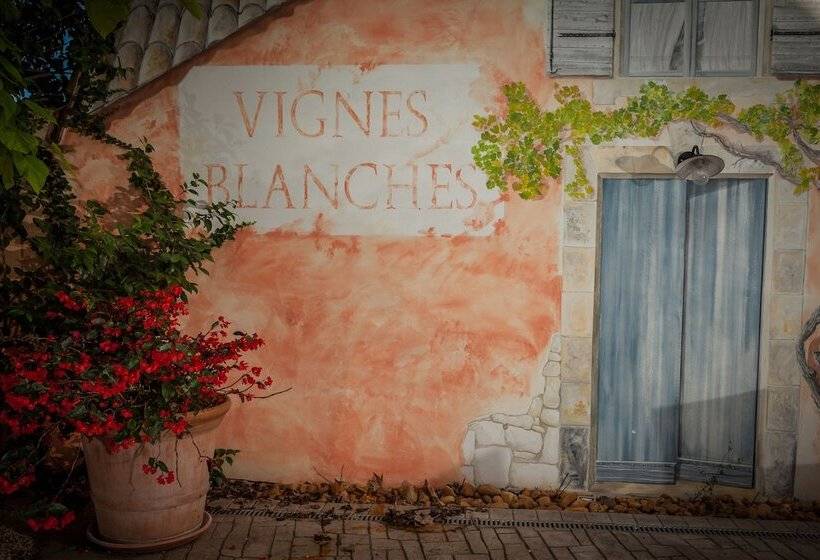 호텔 Logis Vignes Blanches Hôtel Cosy Et Restaurant De Terroir