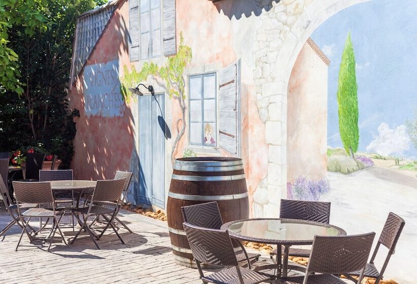 호텔 Logis Vignes Blanches Hôtel Cosy Et Restaurant De Terroir