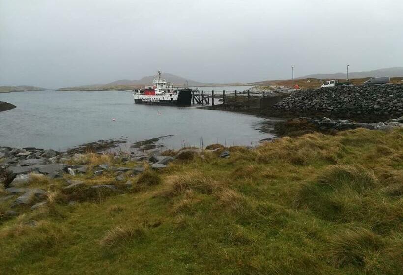 민박 Brae Lea House, Lochboisdale, South Uist. Outer Hebrides