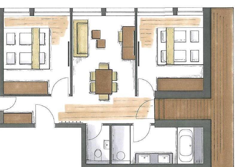 호텔 Almmonte Präclarum Suites Design