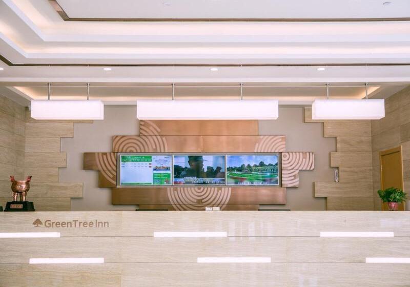 בית מלון כפרי Greentree Inn Jining Wenshang County Guangchang Road