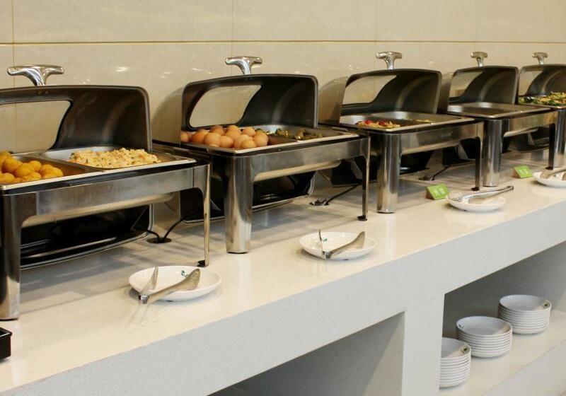 בית מלון כפרי Greentree Inn Jining Wenshang County Guangchang Road