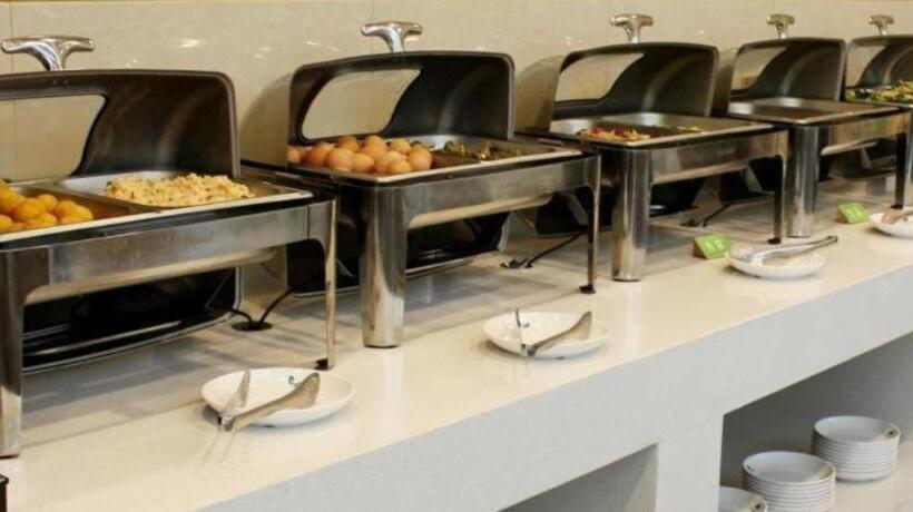 בית מלון כפרי Greentree Inn Jining Wenshang County Guangchang Road