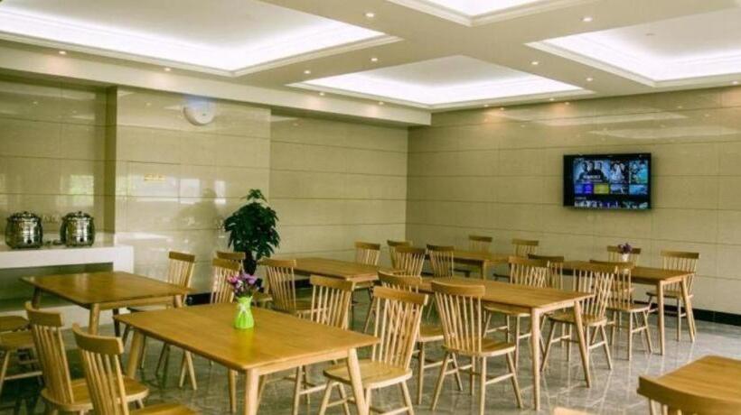 בית מלון כפרי Greentree Inn Jining Wenshang County Guangchang Road