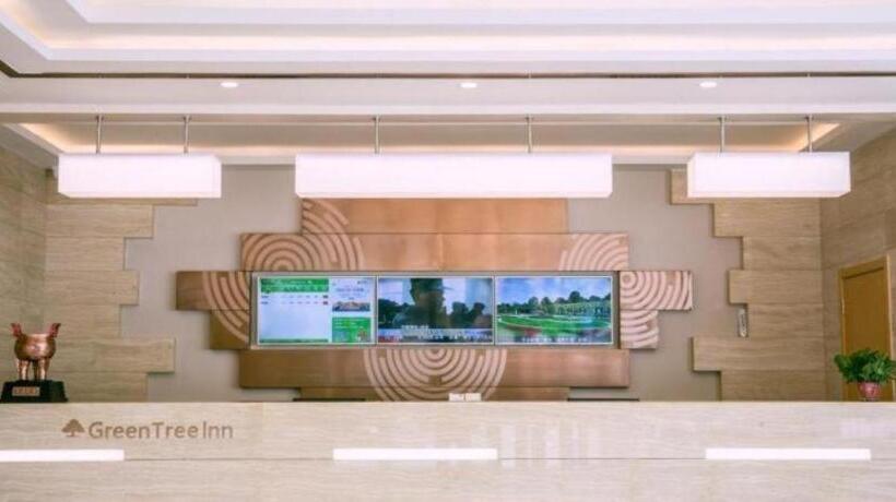 בית מלון כפרי Greentree Inn Jining Wenshang County Guangchang Road