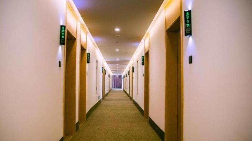 בית מלון כפרי Greentree Inn Jining Wenshang County Guangchang Road