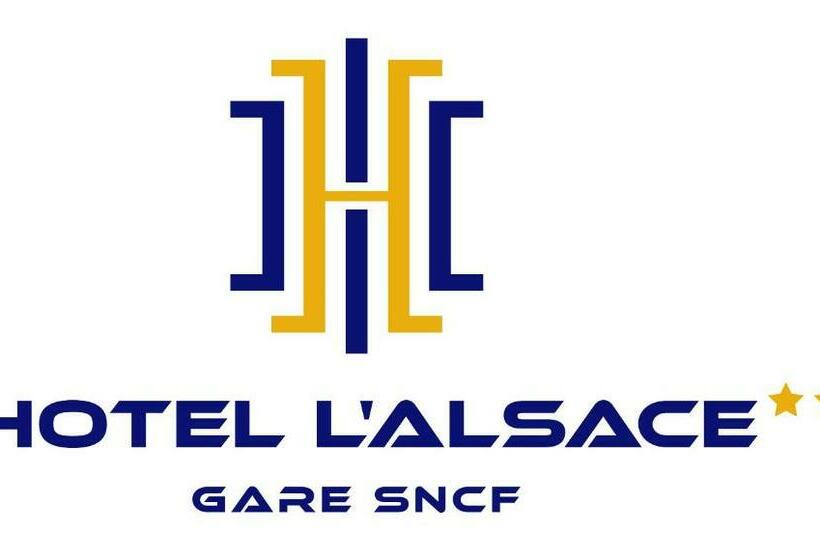 ホテル Hôtel L Alsace Gare Sncf